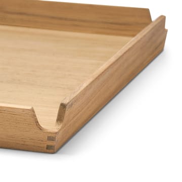 Vassoio quadrato in teak Airy L - Nupo herbal dust - LIND DNA