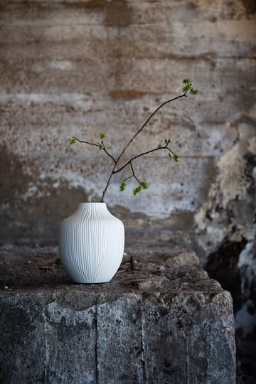 Vaso Kyoto - Sand white stone stripe - Lindform