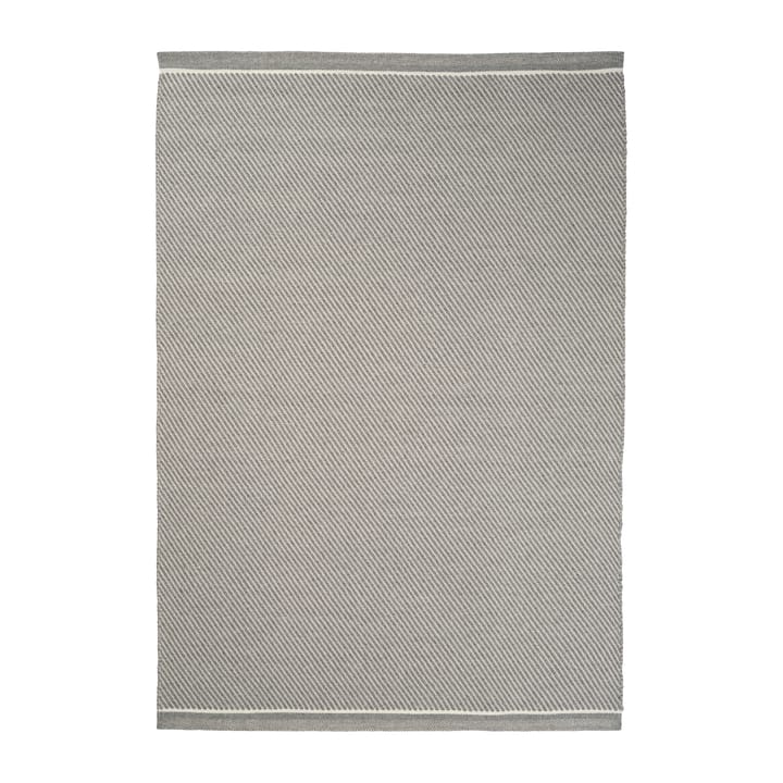 Tappeto in lana Dawn Light 140x200 cm - Grigio-bianco - Linie Design