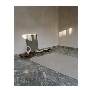 Tappeto in lana Dawn Light 140x200 cm - Grigio-bianco - Linie Design