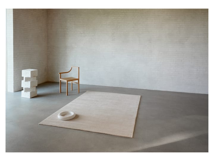 Tappeto in lana Halo Cloud, Beige, 140x200 cm Linie Design