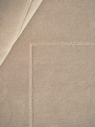 Tappeto in lana Lineal Poem - Beige, 140x200 cm - Linie Design