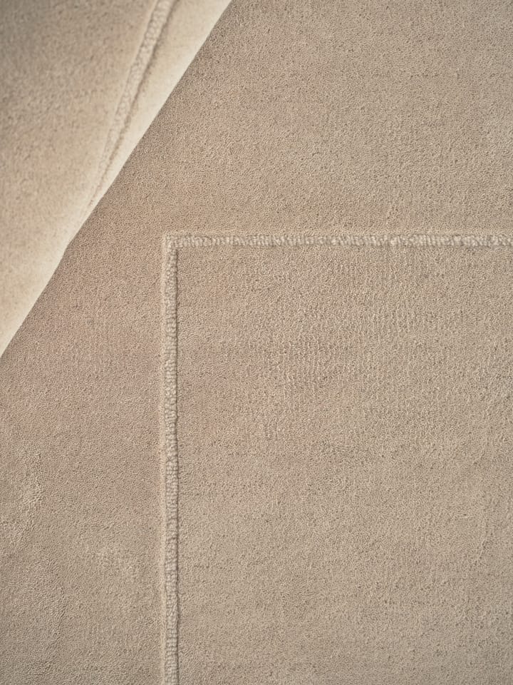 Tappeto in lana Lineal Poem, Beige, 140x200 cm Linie Design