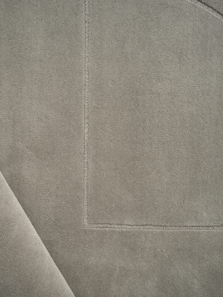 Tappeto in lana Lineal Poem, Grigio, 170x240 cm Linie Design