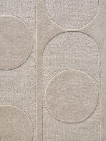 Tappeto in lana Orb Alliance - Gesso, 140x200 cm - Linie Design