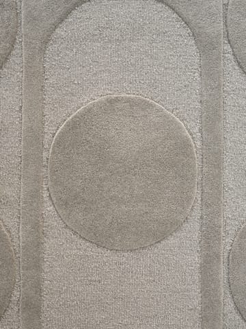 Tappeto in lana Orb Alliance - Grigio, 140x200 cm - Linie Design