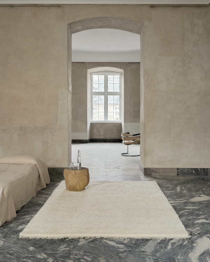 Tappeto in lana Soft Savannah, Bianco, 140x200 cm Linie Design