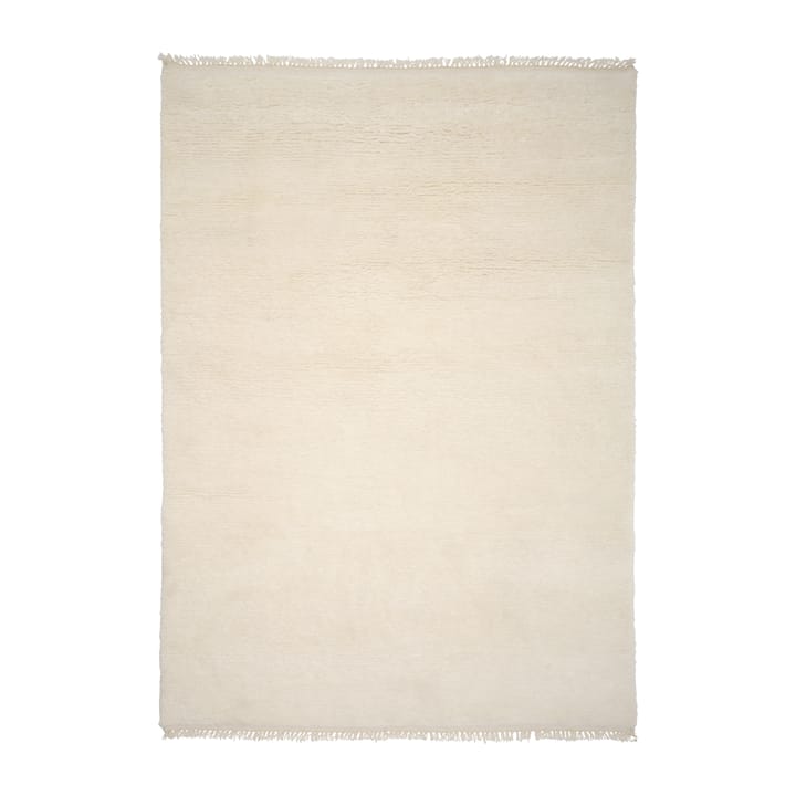 Tappeto in lana Soft Savannah - Bianco, 170x240 cm - Linie Design