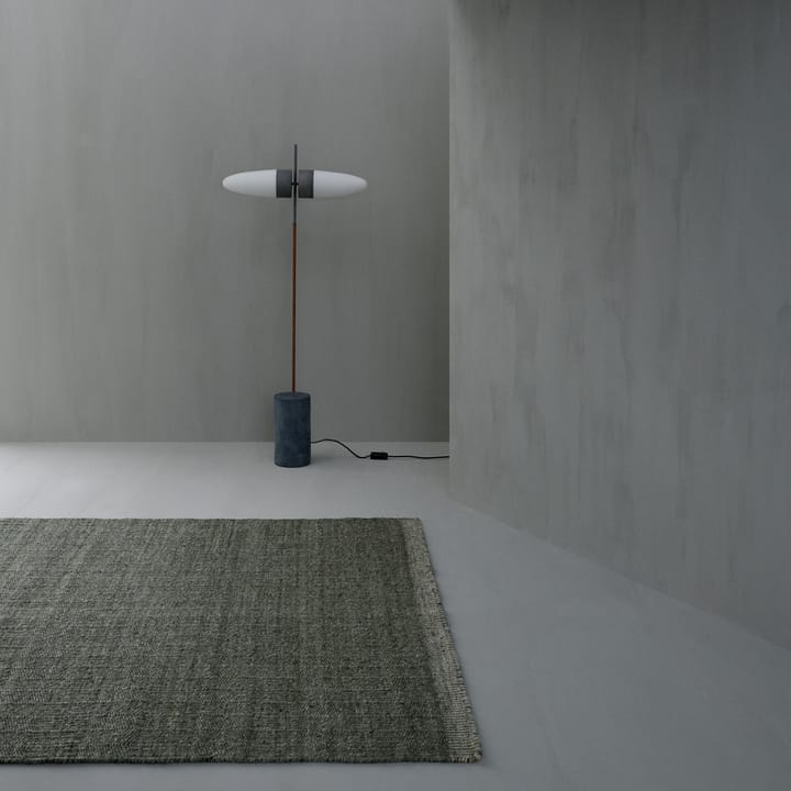 Tappeto Versanti in lana 200x300 cm, Verde Linie Design