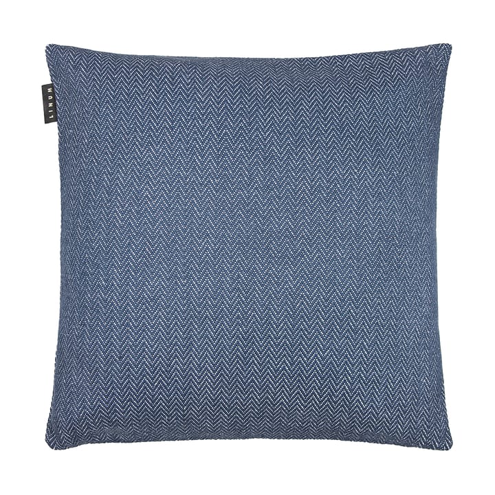 Fodera per cuscino Shepard 50x50 cm - Blu inchiostro - Linum