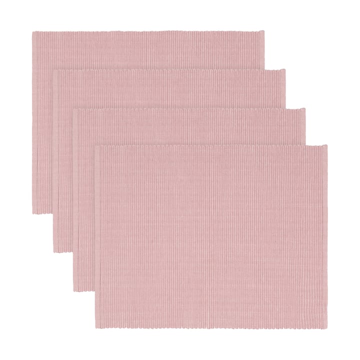 Tovaglietta Uni 35x46 cm confezione da 4 - Rosa polveroso - Linum