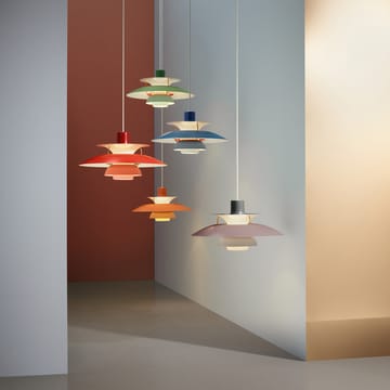 Lampada a sospensione PH 5  - Arancione - Louis Poulsen