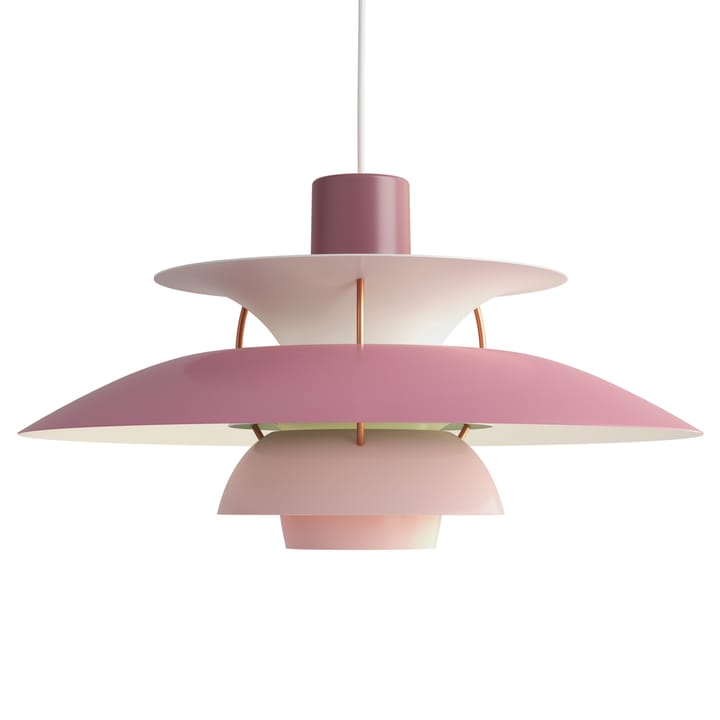 Lampada a sospensione PH 5  - Rosa - Louis Poulsen