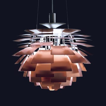 Lampada a sospensione PH Artichoke - Acciaio spazzolato, ø48, LED - Louis Poulsen