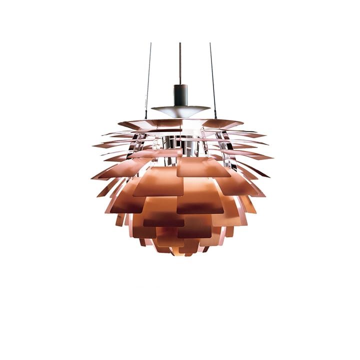 Lampada a sospensione PH Artichoke LED - Rame, Ø48 cm - Louis Poulsen