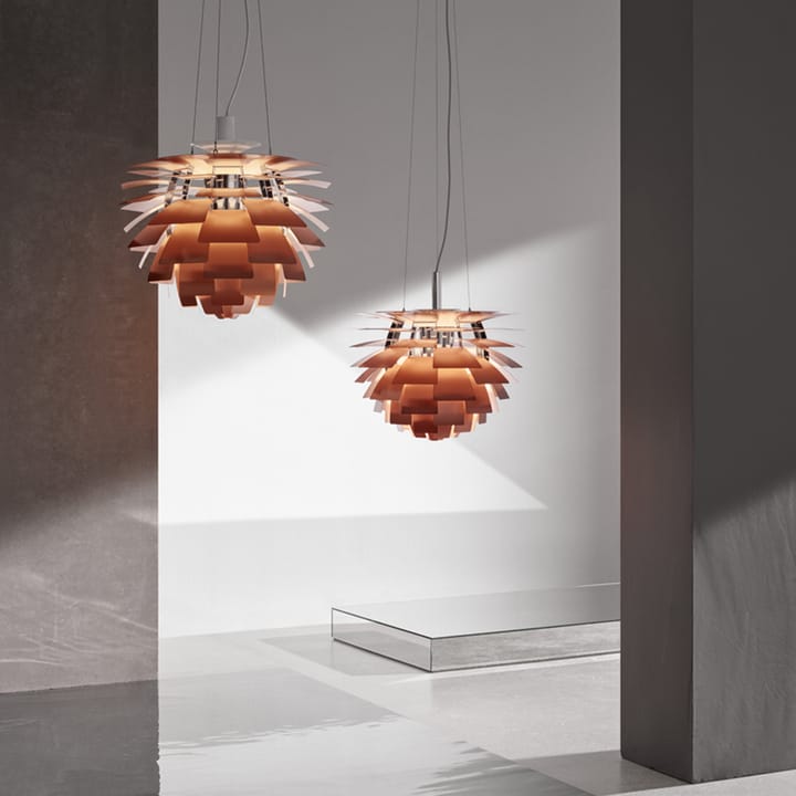 Lampada a sospensione PH Artichoke, Rame, ø48, LED Louis Poulsen