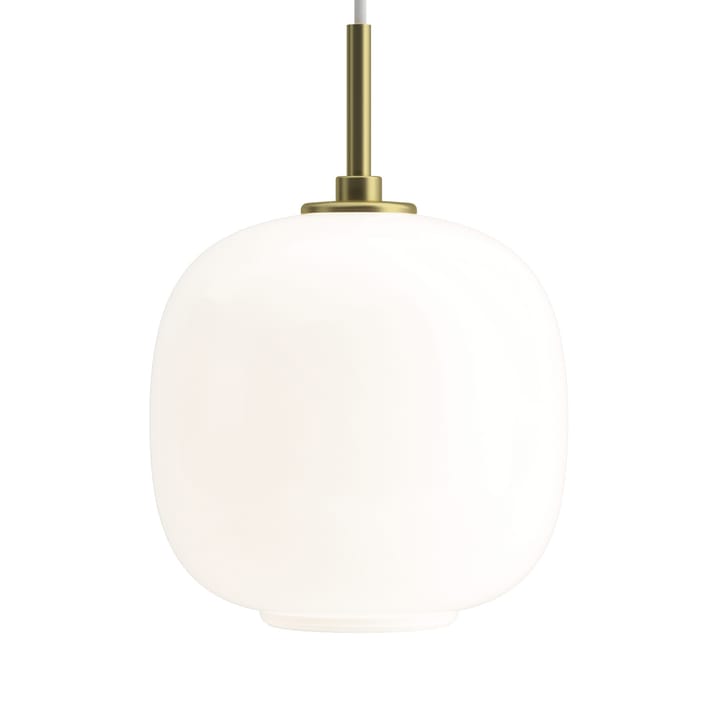 Lampada a sospensione VL45 Radiohus Ø17,5 cm - Brass-white opal glass - Louis Poulsen