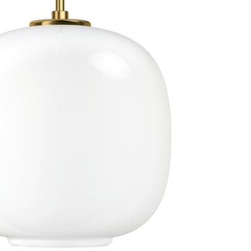 Lampada a sospensione VL45 Radiohus Ø25 cm - Vetro bianco opalino - Louis Poulsen