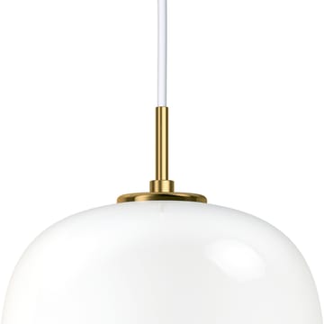 Lampada a sospensione VL45 Radiohus Ø25 cm - Vetro bianco opalino - Louis Poulsen