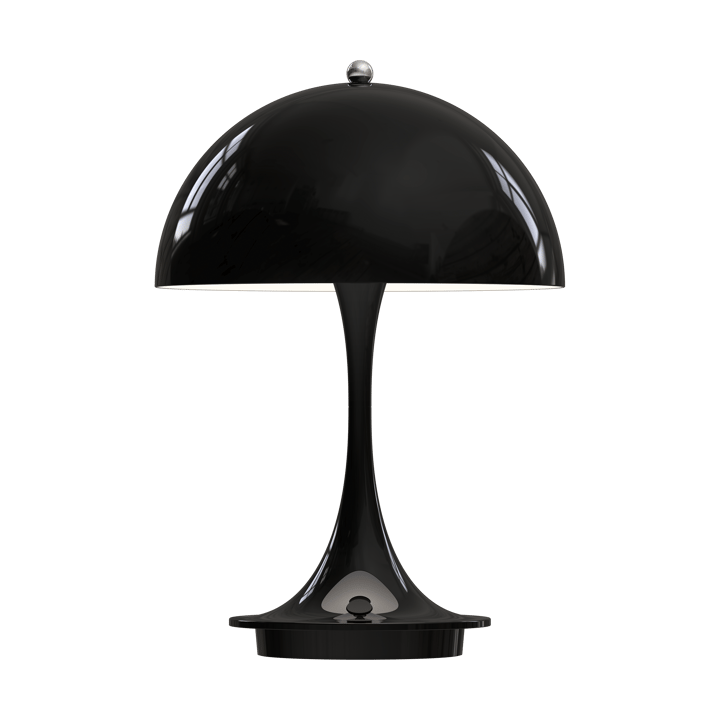 Lampada da tavolo Panthella 160 portable in metallo - Nero - Louis Poulsen