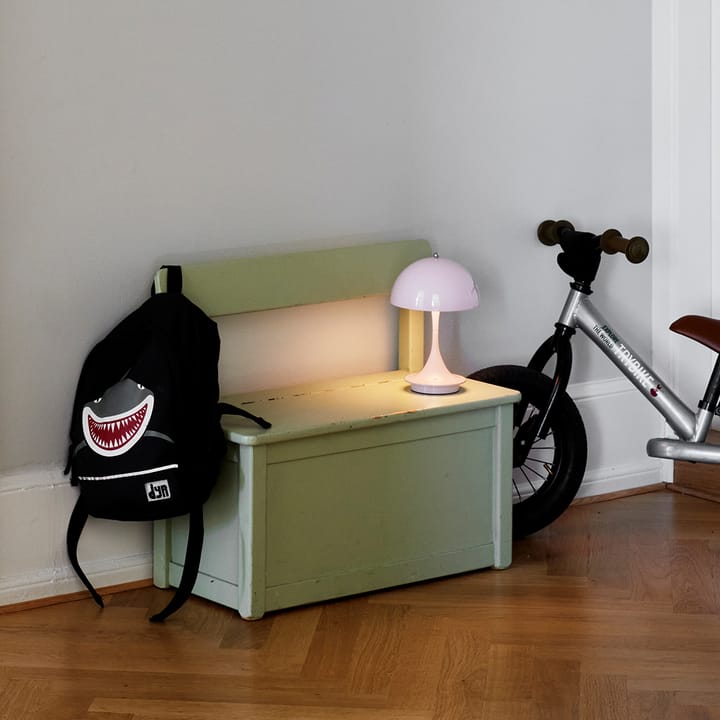 Lampada da tavolo Panthella 160 portable, Rosa chiaro Louis Poulsen