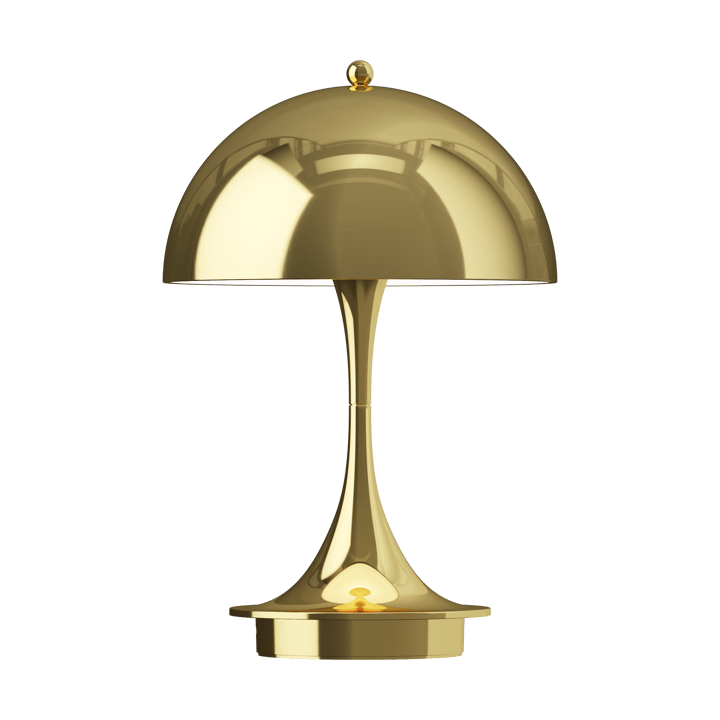 Lampada da tavolo Panthella 160 Portable v3 - Brass metallised - Louis Poulsen