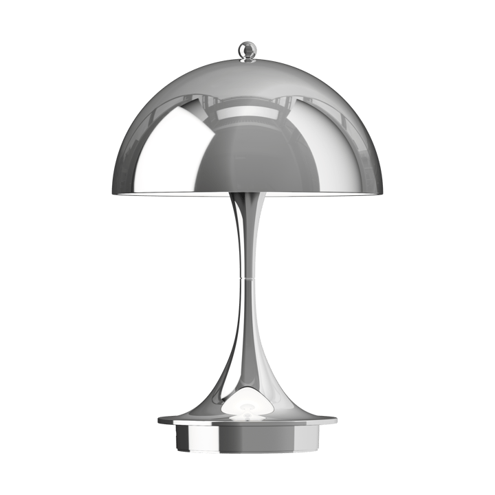 Lampada da tavolo Panthella 160 Portable v3 - High lustre chrome plated - Louis Poulsen