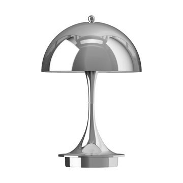 Lampada da tavolo Panthella 160 Portable v3 - High lustre chrome plated - Louis Poulsen