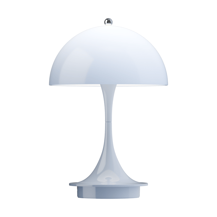 Lampada da tavolo Panthella 160 Portable v3 - Opal pale blue - Louis Poulsen