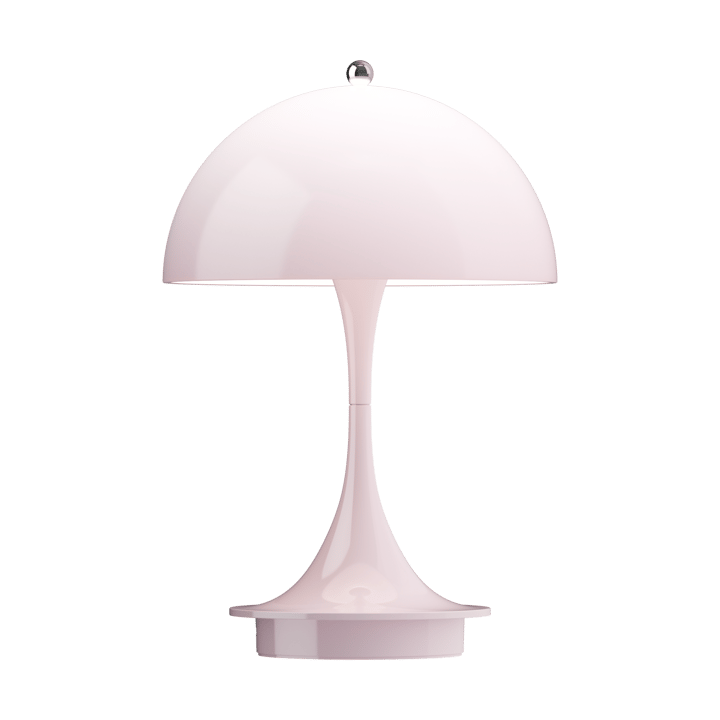 Lampada da tavolo Panthella 160 Portable v3 - Opal pale rose - Louis Poulsen