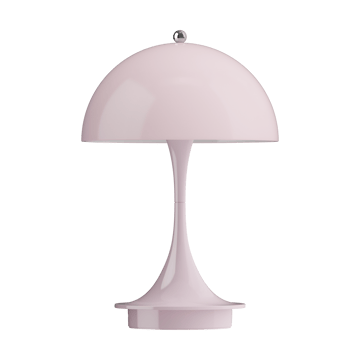 Lampada da tavolo Panthella 160 Portable v3 - Opal pale rose - Louis Poulsen