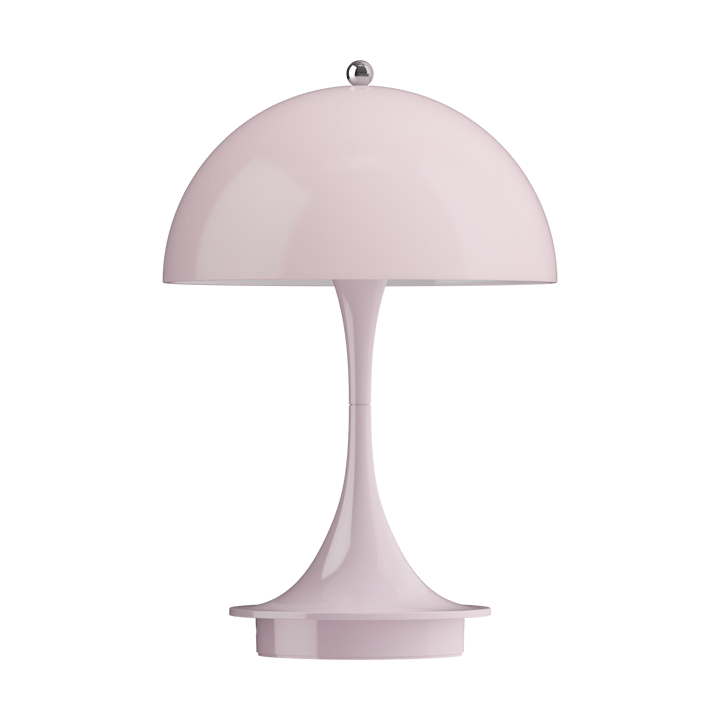 Lampada da tavolo Panthella 160 Portable v3, Opal pale rose Louis Poulsen