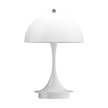 Lampada da tavolo Panthella 160 Portable v3 - Opal white - Louis Poulsen