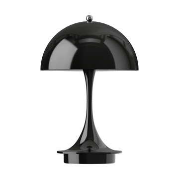 Lampada da tavolo Panthella 160 Portable v3 - Opaque black - Louis Poulsen