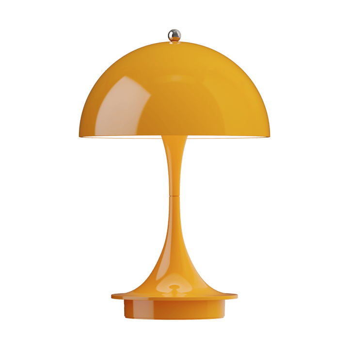 Lampada da tavolo Panthella 160 Portable v3 - Opaque orange - Louis Poulsen