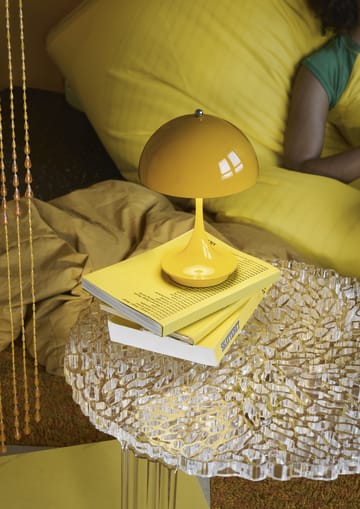 Lampada da tavolo Panthella 160 Portable v3 - Opaque yellow - Louis Poulsen