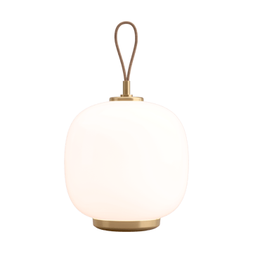 Lampada portatile VL45 Radiohus Ø17,5 cm - Brass-pale rose glass - Louis Poulsen