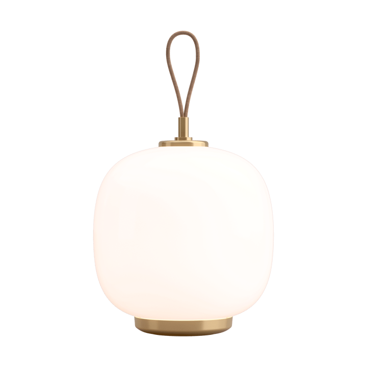 Lampada portatile VL45 Radiohus Ø17,5 cm, Brass-pale rose glass Louis Poulsen