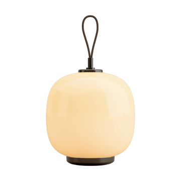 Lampada portatile VL45 Radiohus Ø17,5 cm - Brass-pale yellow glass - Louis Poulsen