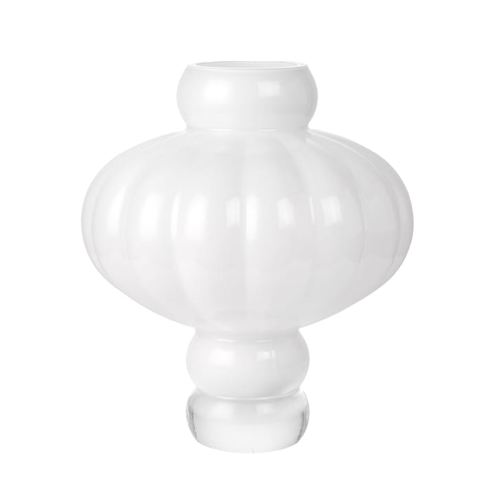 Vaso Balloon 08 30 cm - Opal White - Louise Roe