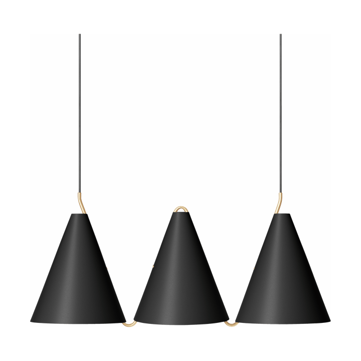 Lampada a sospensione Mosaik III Side by Side 250 - Black - LYFA