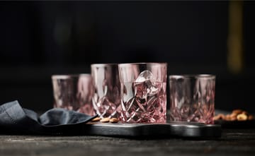 Bicchiere per whisky Sorrento 32 cl, confezione da 4 - Pink - Lyngby Glas