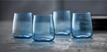 Bicchiere Zero, 42 cl, confezione da 4 - Blue - Lyngby Glas