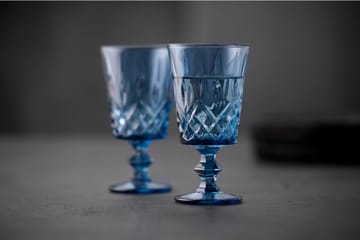Bicchieri da vino Sorrento 29 cl confezione da 4 - Blu - Lyngby Glas