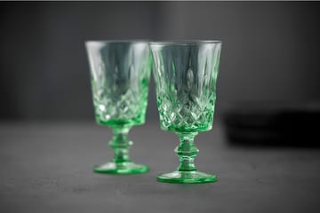 Bicchieri da vino Sorrento 29 cl confezione da 4 - Verde - Lyngby Glas