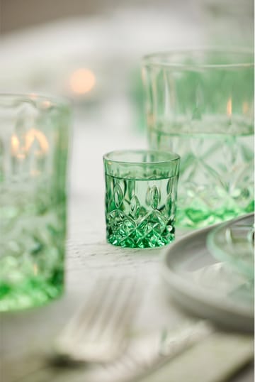 Bicchierini da shot Sorrento 4 cl confezione da 4 - Verde - Lyngby Glas