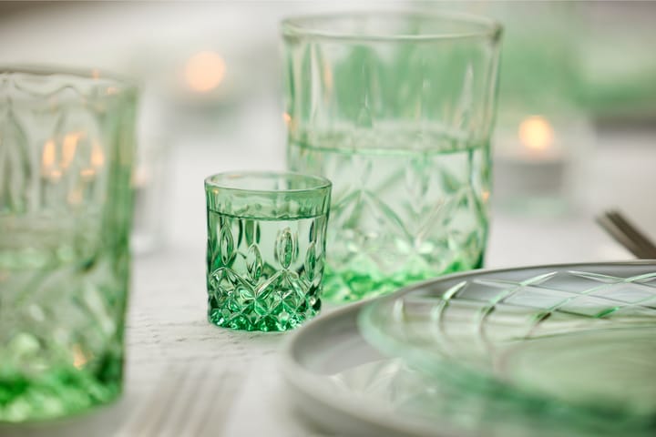 Bicchierini da shot Sorrento 4 cl confezione da 4, Verde Lyngby Glas