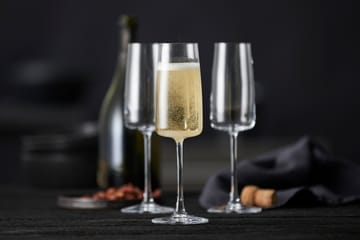 Calice da champagne Zero, 30 cl, confezione da 4 - Cristallo - Lyngby Glas