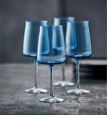 Calice per vino bianco Zero, 54 cl, confezione da 4 - Blue - Lyngby Glas