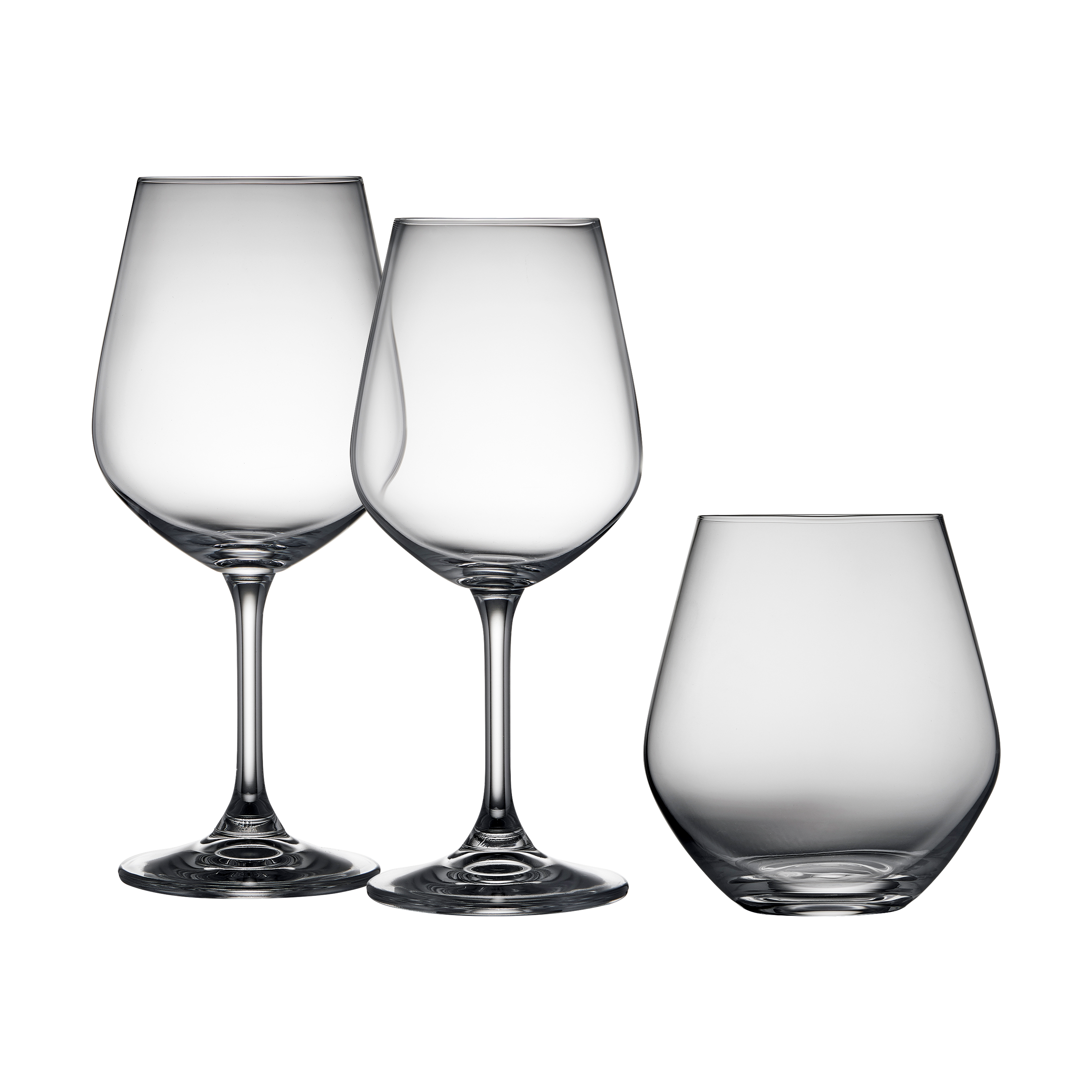 Set di Bicchieri da Acquavite o grappa in Vetro di Lyngby Glas